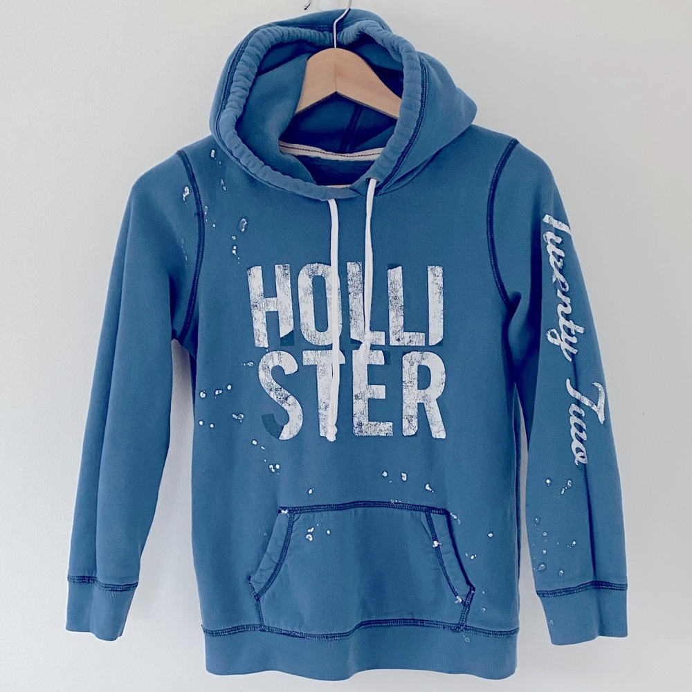 Hollister Blue Hoodie